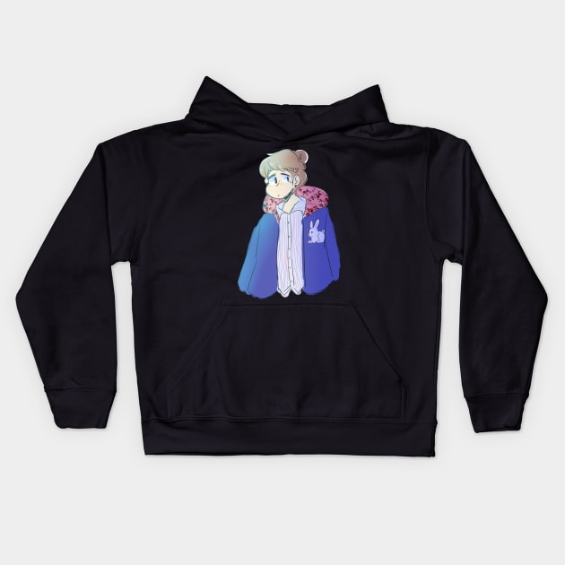 kate marsh Kids Hoodie by chocorobi